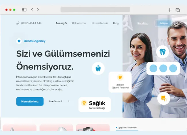 Diş hekimi web sitesi