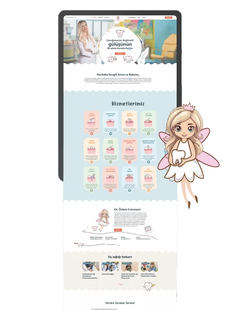 Özlem Erensayın Pedodonti Websitesi
